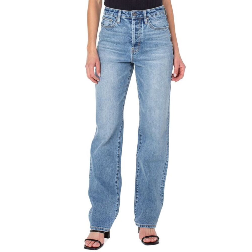 Earnest Sewn Womens Parker 90s Full Length Denim Jeans